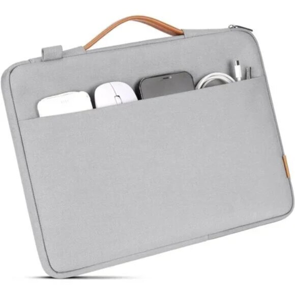 17.3 Inch Laptop Bag Cover Waterproof Shockproof Notebook Sleeve Case Shoulder - Picture 3 of 9